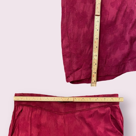 Zara | Women’s | Pink Patterned Pants | Size: Large - Picture 4 of 6